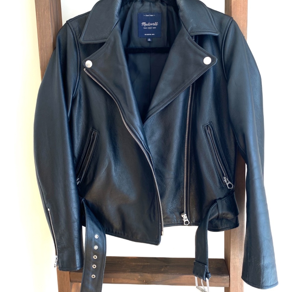Madewell Black Ultimate Motorcycle Jacket
